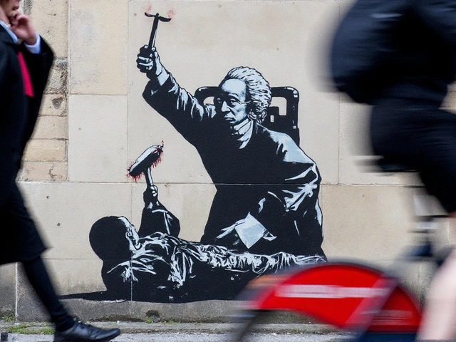 Banksy Mural at Royal Courts of Justice Removed Within Hours Amid Palestine Action Crackdown
